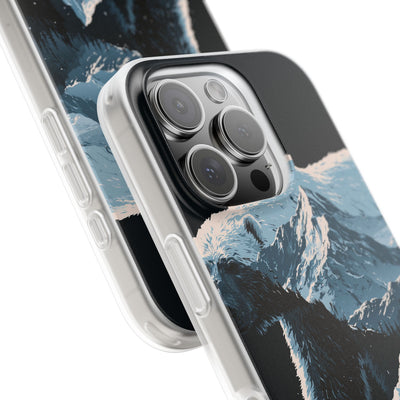Nordic Arctic Bear · Lite Phone Case for iPhone ·  Black