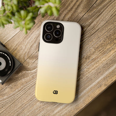Yellow Tough Phone Case for iPhone - Bleached Citron Haze