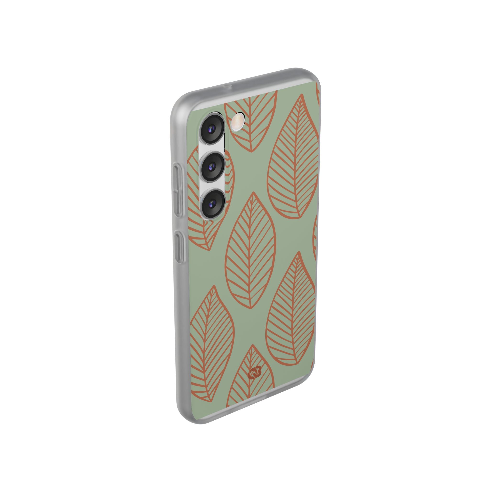 Sage Earth Leaves · Soft Phone Case for Samsung