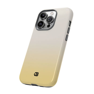 Yellow Tough Phone Case for iPhone - Bleached Citron Haze