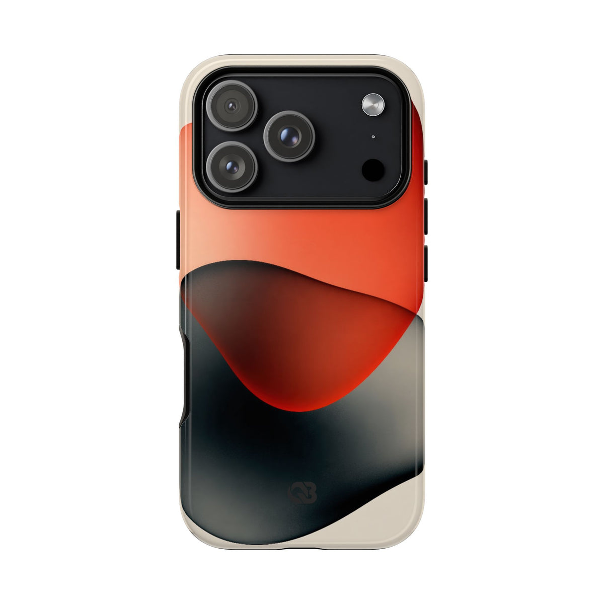 Translucent Crimson Form · Tough Phone Case for iPhone · Red