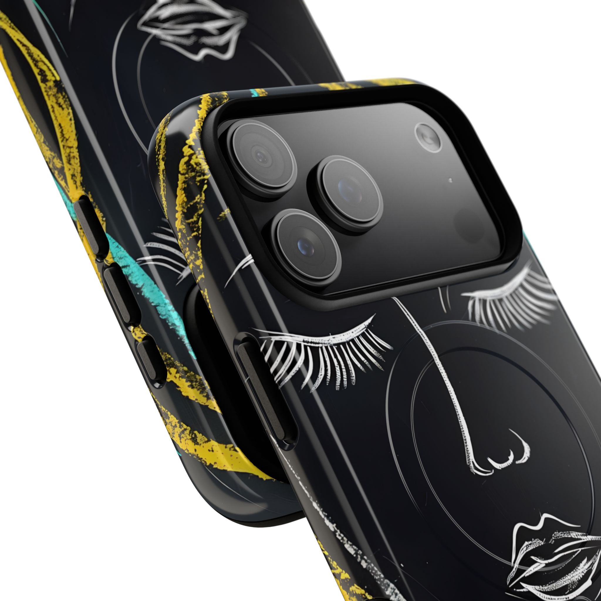 Obsidian Chalk Portrait · Tough+ Magsafe