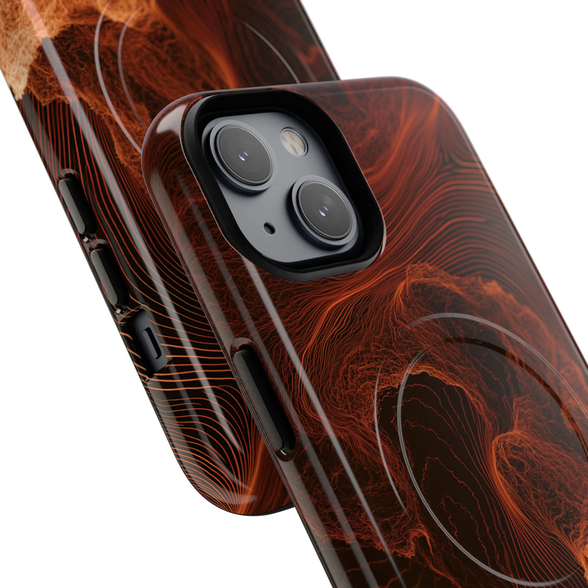 Amber Filament · Tough 2.0 Magnetic Phone Case for iPhone · Orange