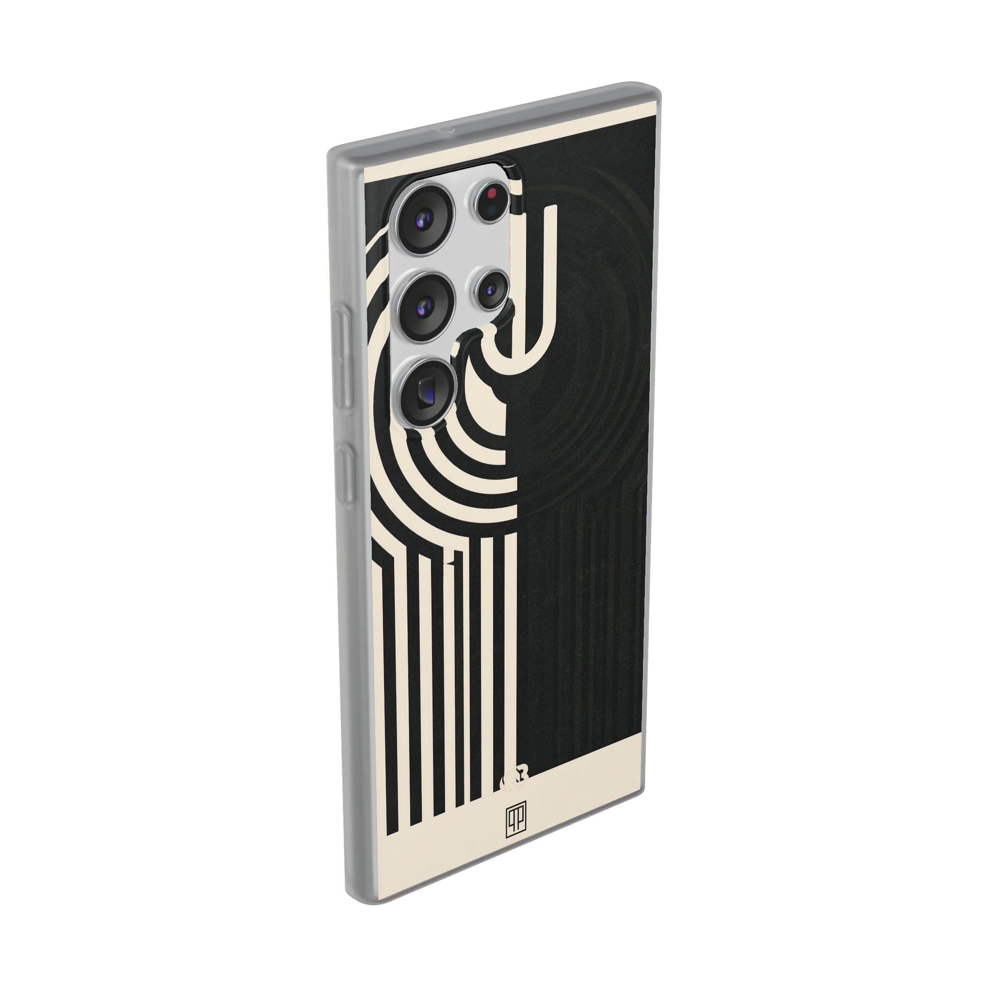 Beige Lite Phone Case for Samsung - Monolith Ivory Signal