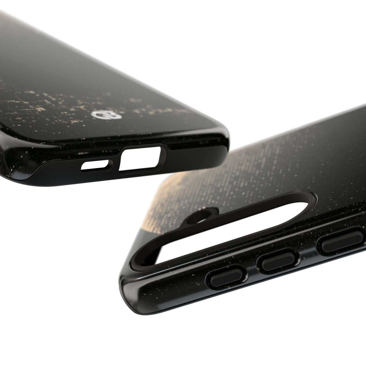 Lunar Metropolis Nocturne · Tough Phone Case for Samsung · Black