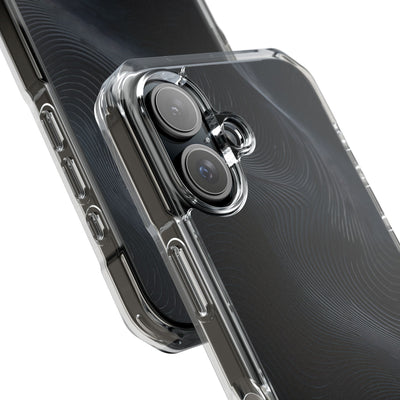 Black Impact MagSafe Phone Case for iPhone - Obsidian Ridge Flux