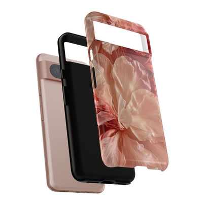 Blush Silk Bloom · Tough Phone Case for Pixel ·  Pink