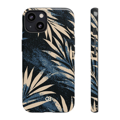 Indigo Palm Horizon · Tough Phone Case for iPhone · Blue