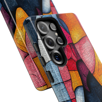 Elefant Mosaik Samsung S25 Ultra Cover - Tough