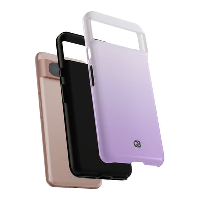 Purple Tough Phone Case for Google Pixel - Frosted Lavender Fade