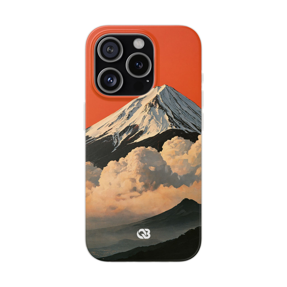 Sacred Peak Fuji · Lite Phone Case for iPhone ·  Orange