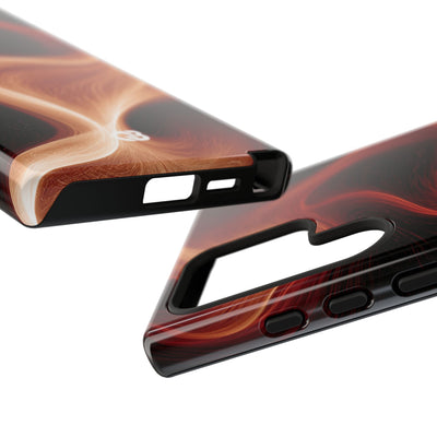 Solar Ember Flow · Tough Phone Case for Samsung · Orange