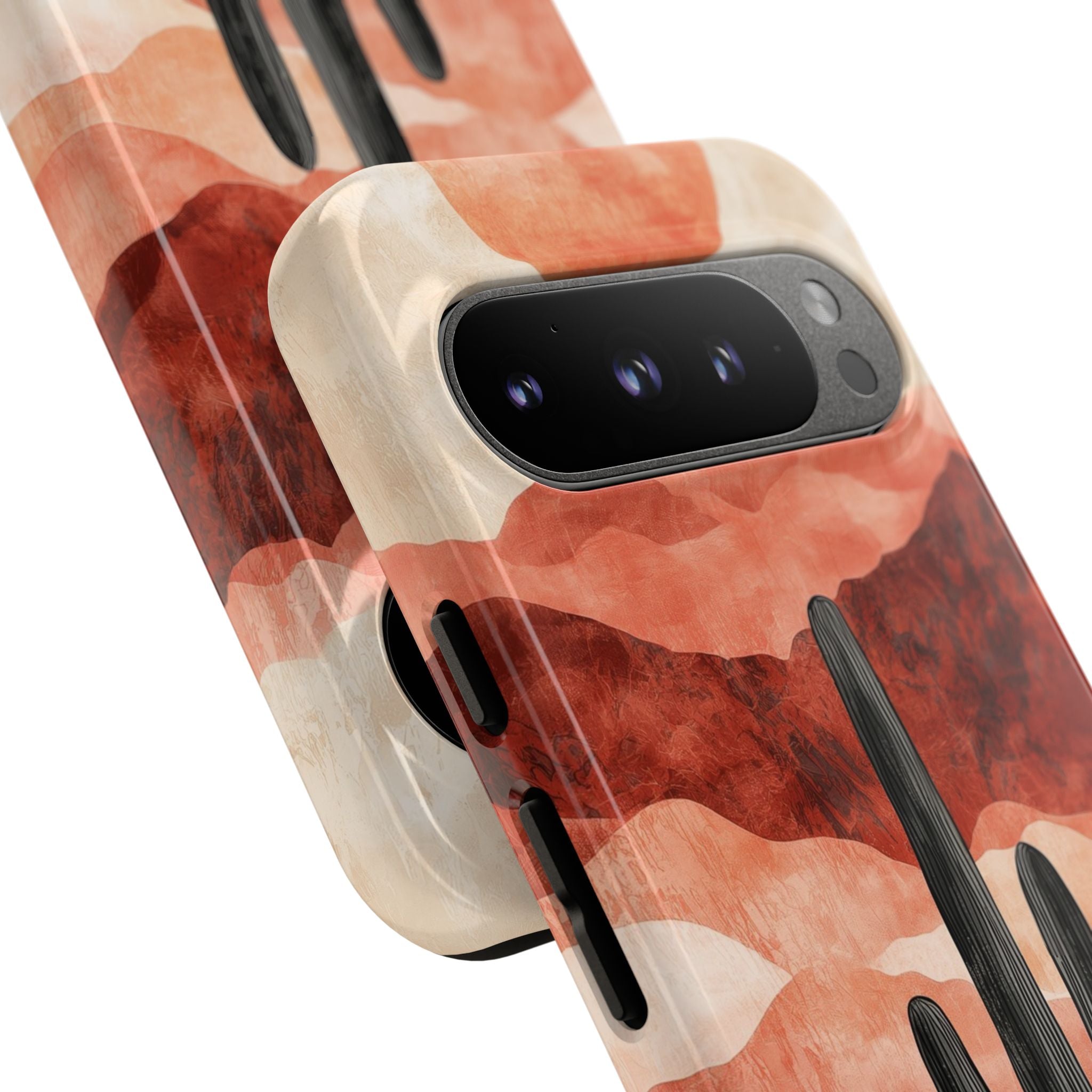 Terracotta Desert Sun · Tough Handyhülle für Google Pixel