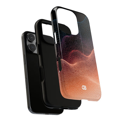 Spectral Elevation · Tough Phone Case for iPhone · Orange