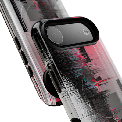 Black Tough 2.0 Magsafe Phone Case for iPhone - Crimson Data Leak