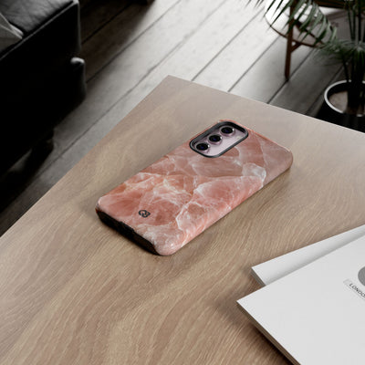 Rose Quartz Facet · Tough Phone Case for Samsung · Pink