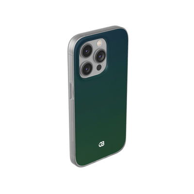 Green Lite Phone Case for iPhone - Midnight Pine Horizon