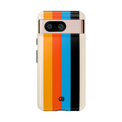 Retro Racing Stripes · Tough Phone Case for Google Pixel