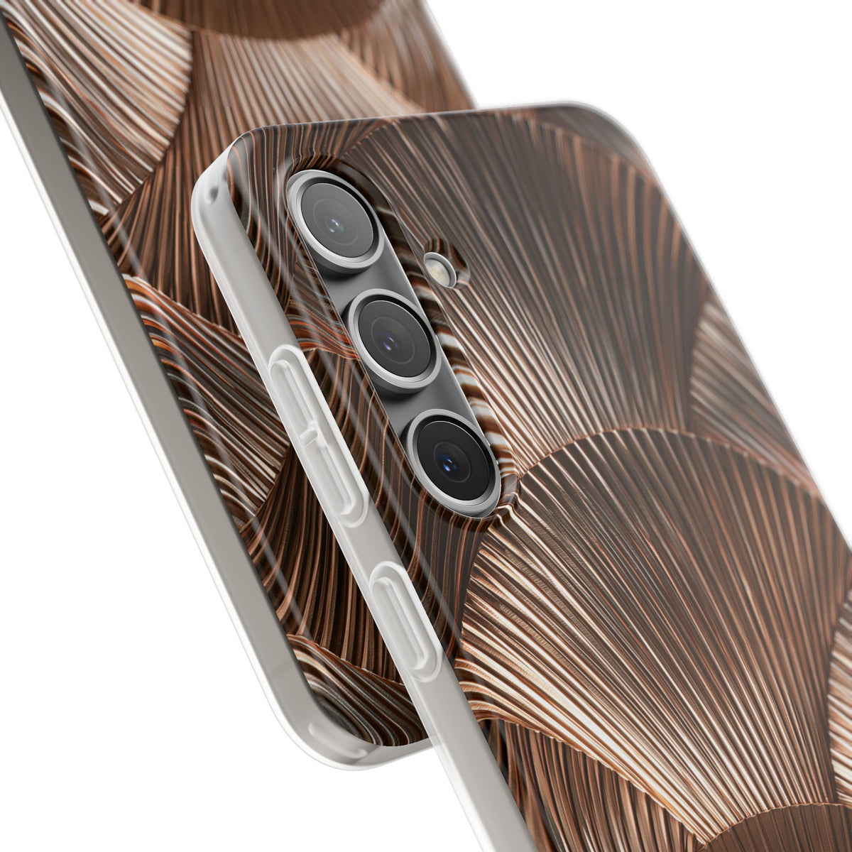 Rose Gilded Fan · Lite Phone Case for Samsung · Gold