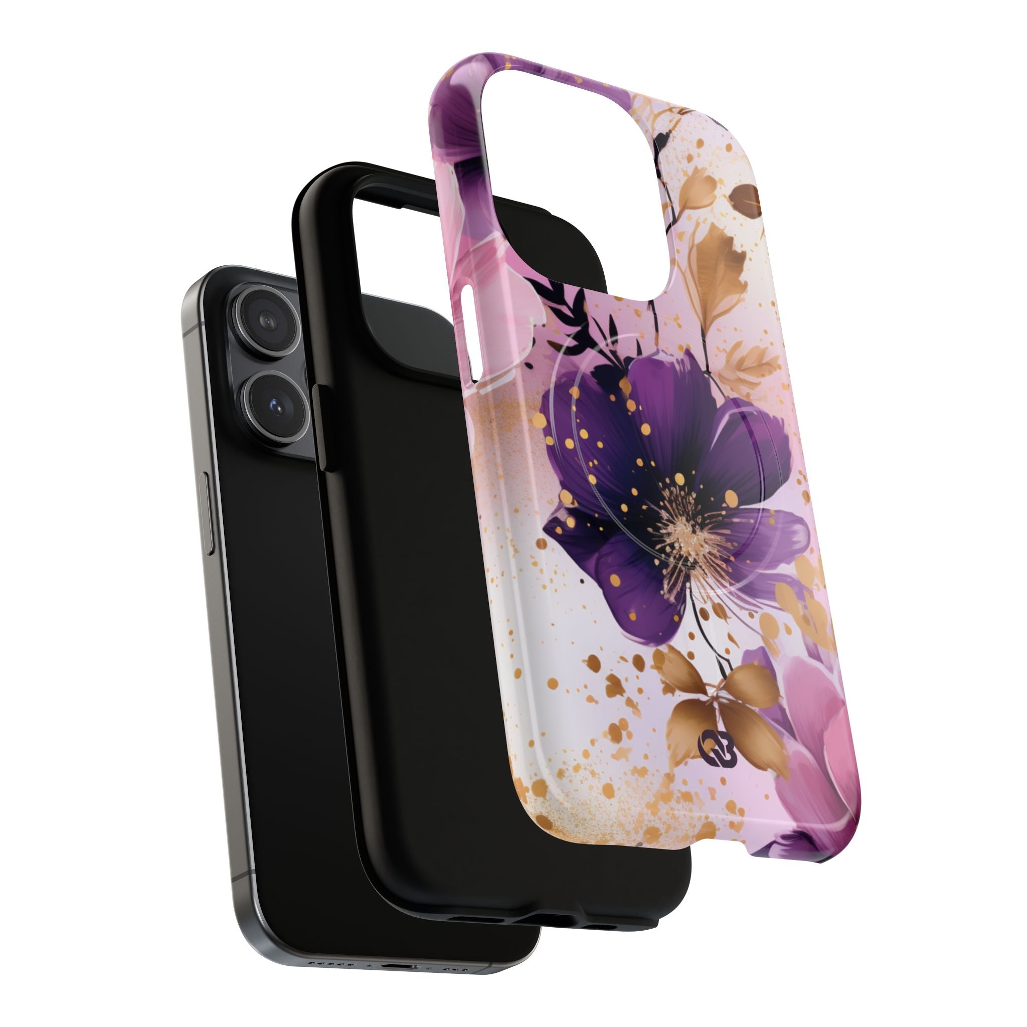 Gilded Violet Bloom · Tough+ Phone Case for iPhone · Magsafe