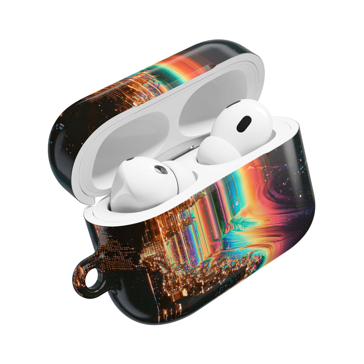 Prismatic Circuit · Hard Case for AirPods & AirPods Pro · Black
