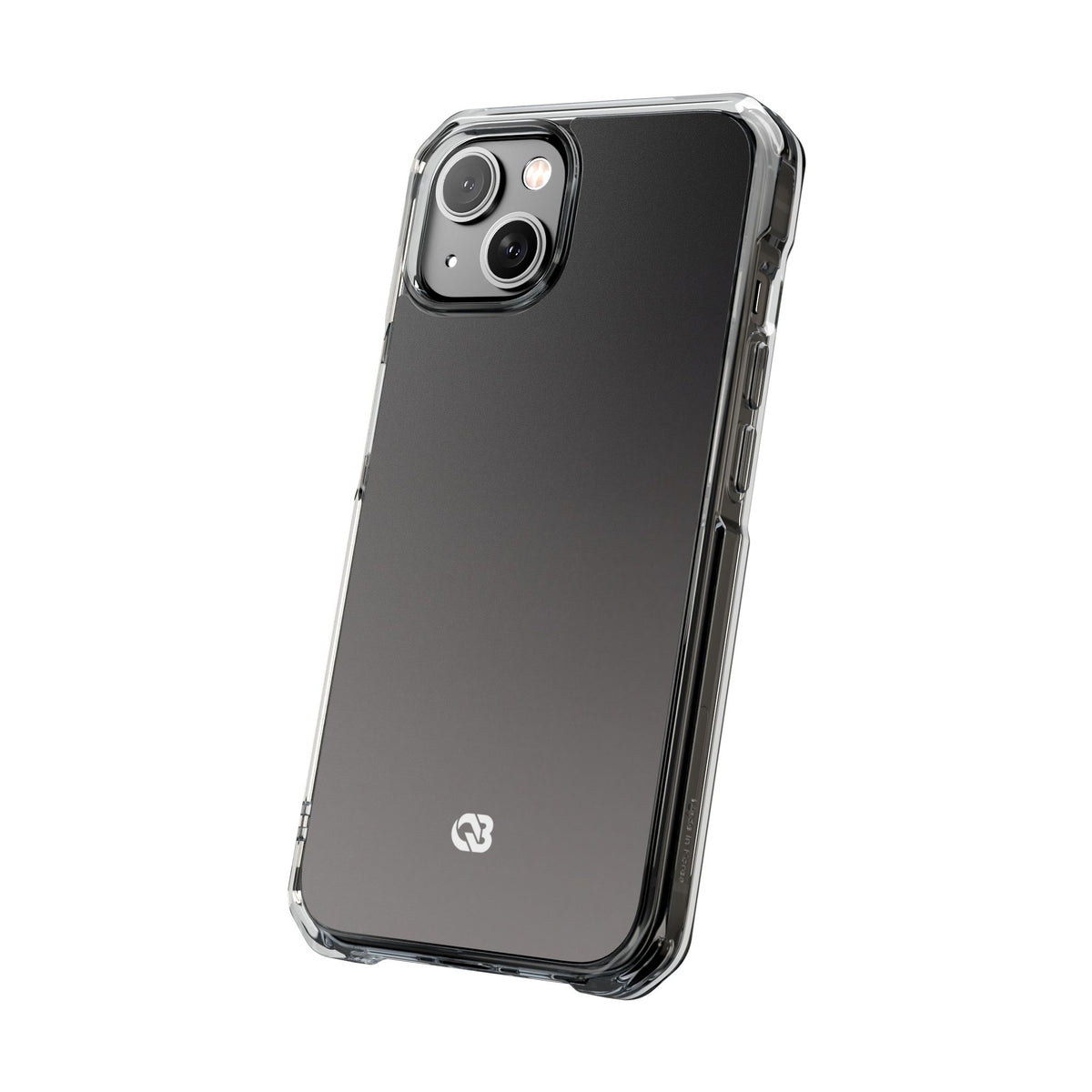 Obsidian Fade · Clear Impact Magnetic Phone Case for iPhone ·  Black