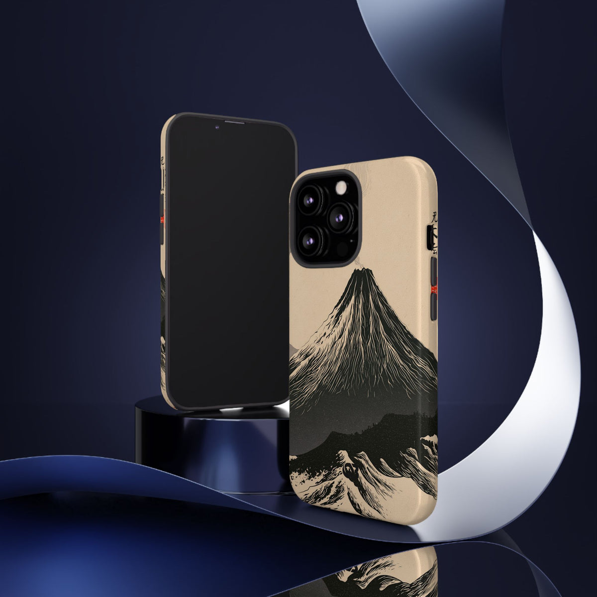 Fuji Summit · Tough Phone Case for iPhone · Beige