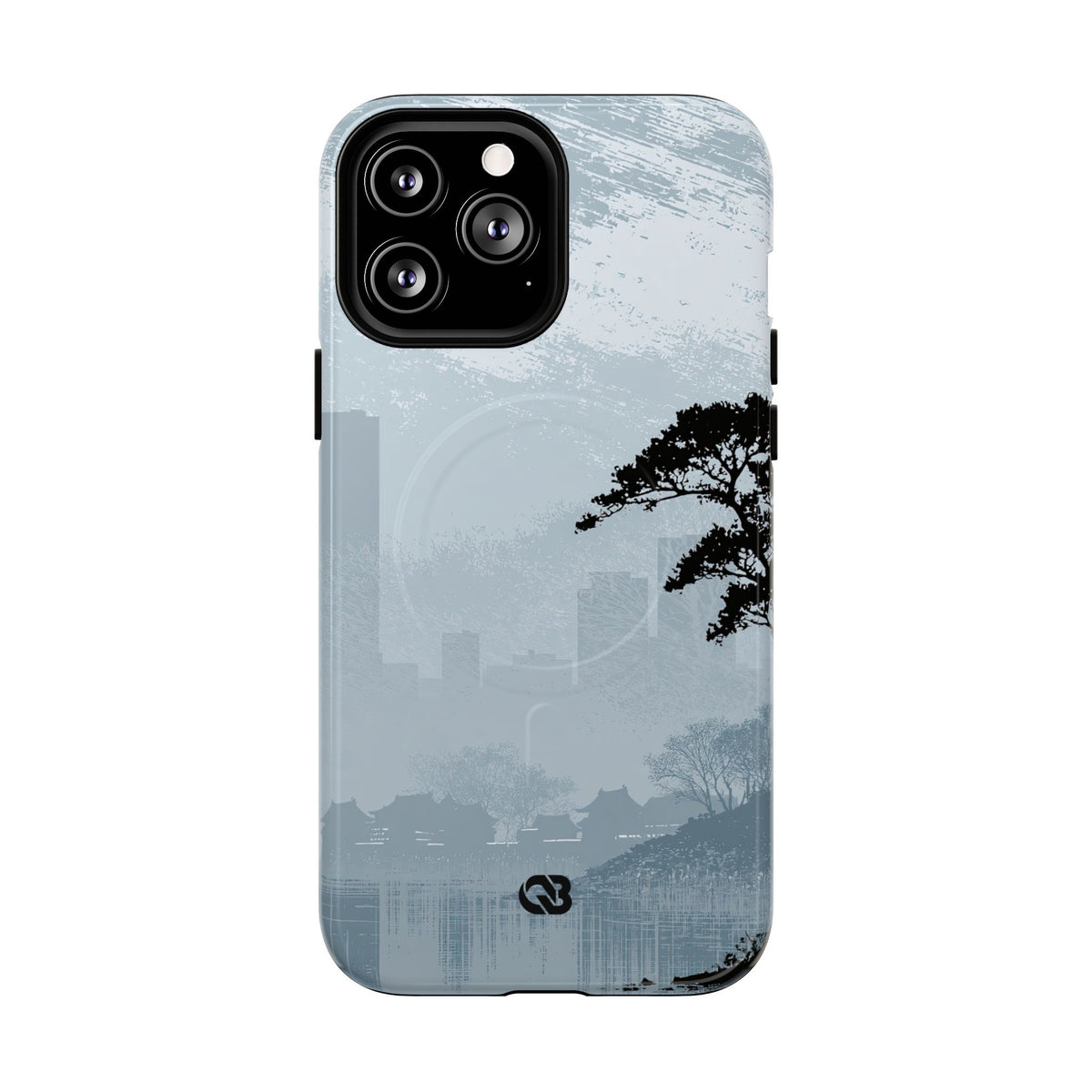 Misty Horizon · Tough 2.0 Magnetic Phone Case for iPhone · Blue