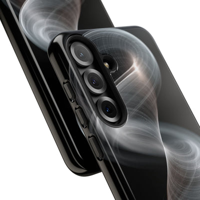 Luminous Vortex · Tough Phone Case for Samsung · Black