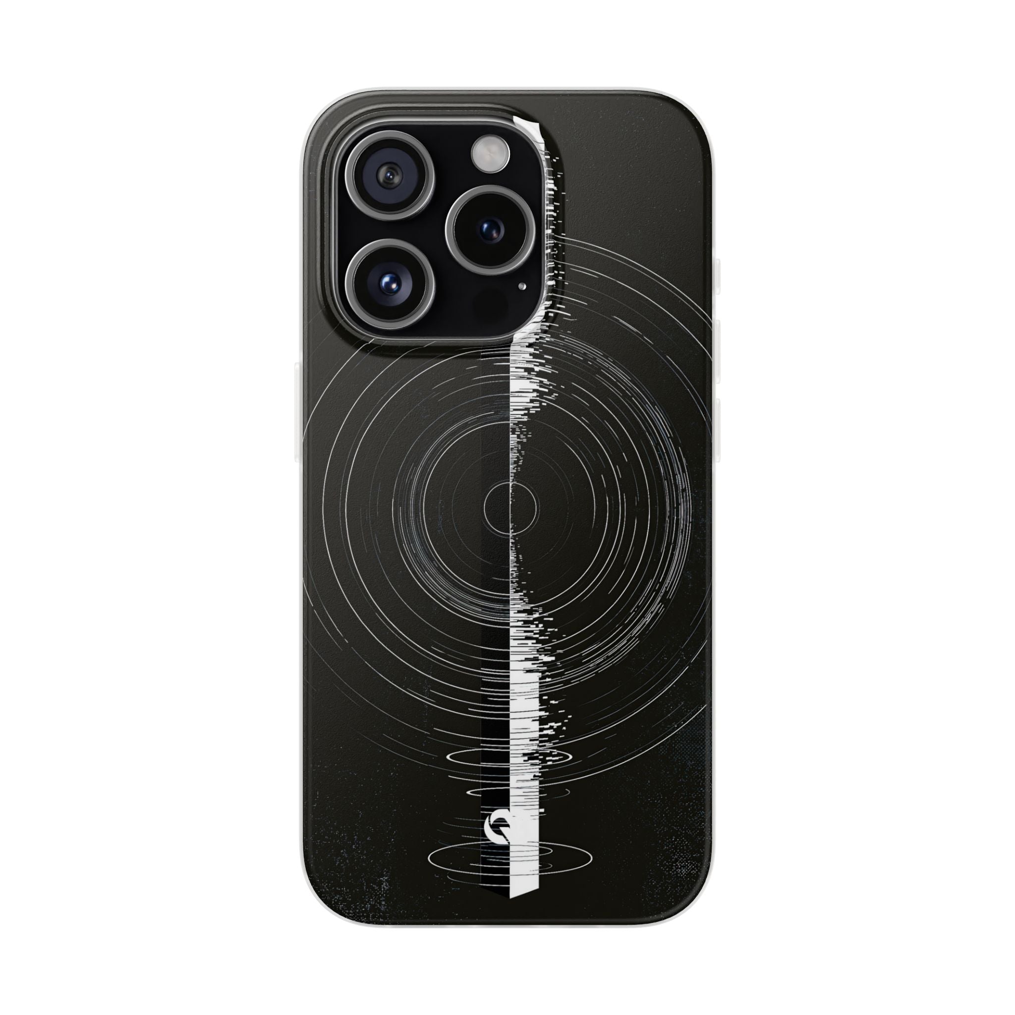 Black Lite Phone Case for iPhone - Obsidian Orbital Signal