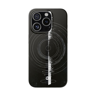 Black Lite Phone Case for iPhone - Obsidian Orbital Signal