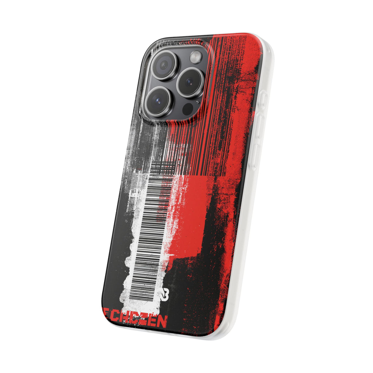 Distorted Barcode · Lite Phone Case for iPhone ·  Black