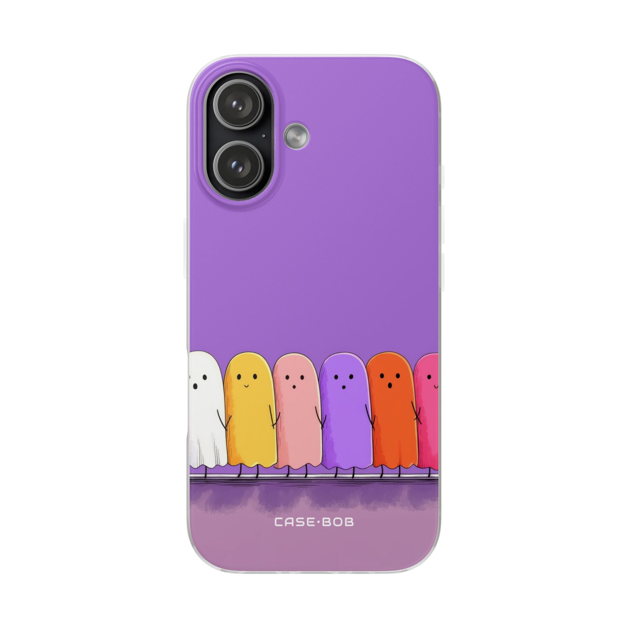 Colorful Ghosts iPhone 17 Case - Soft - CASE•BOB