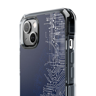 Blue Impact MagSafe Phone Case for iPhone - Cobalt Circuit Logic