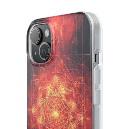 Strahlendes Mandala iPhone 15 Plus Case - Soft