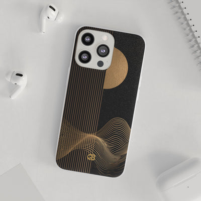 Lunar Topo Horizon · Lite Phone Case for iPhone ·  Black