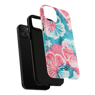 Tropical Hibiscus Bloom · Tough 2.0 Magnetic Phone Case for iPhone · Teal