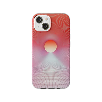 Orange Portal iPhone 14 Case - Soft