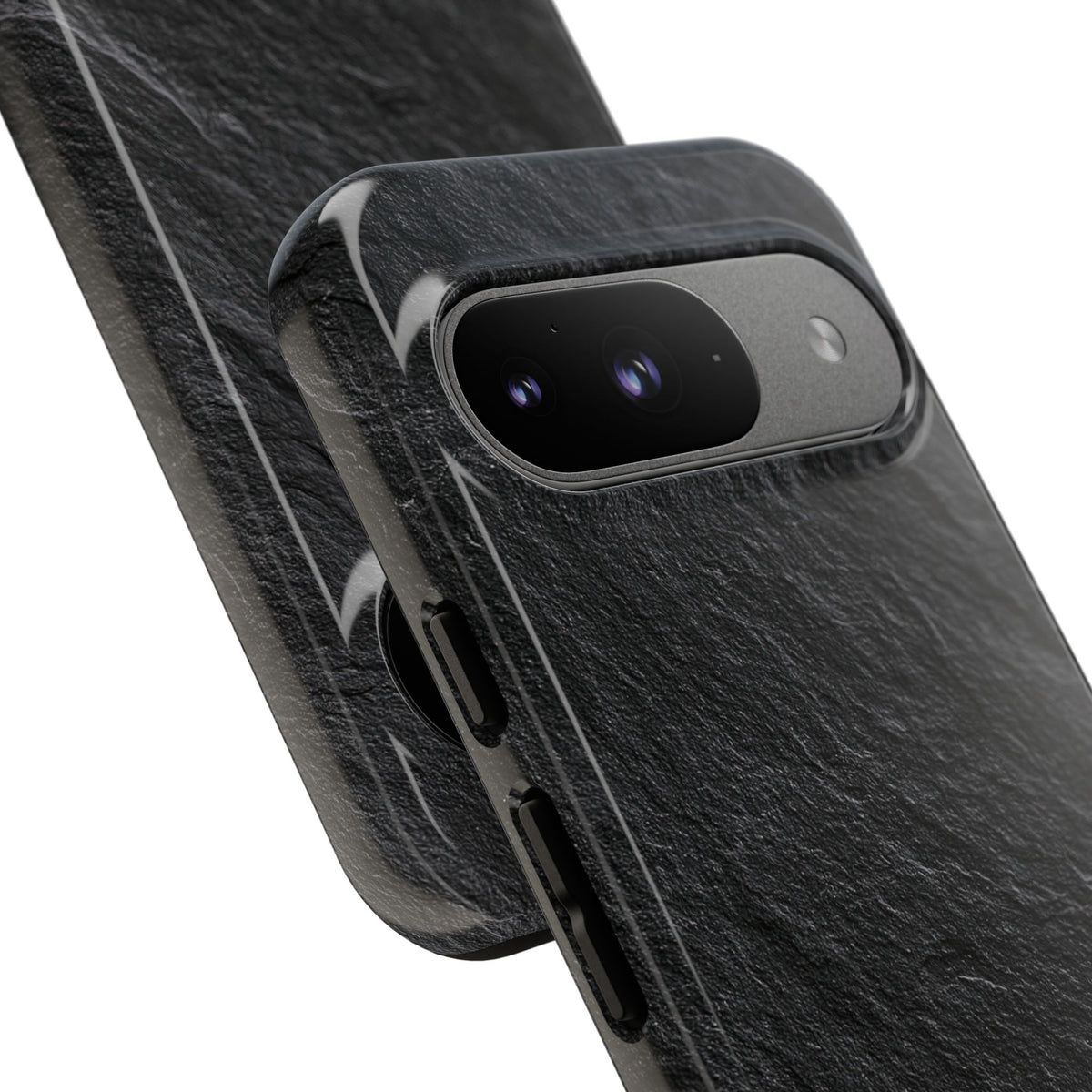 Obsidian Slate · Tough Phone Case for Pixel ·  Black