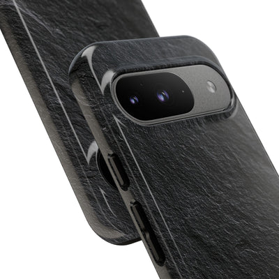 Obsidian Slate · Tough Phone Case for Pixel ·  Black