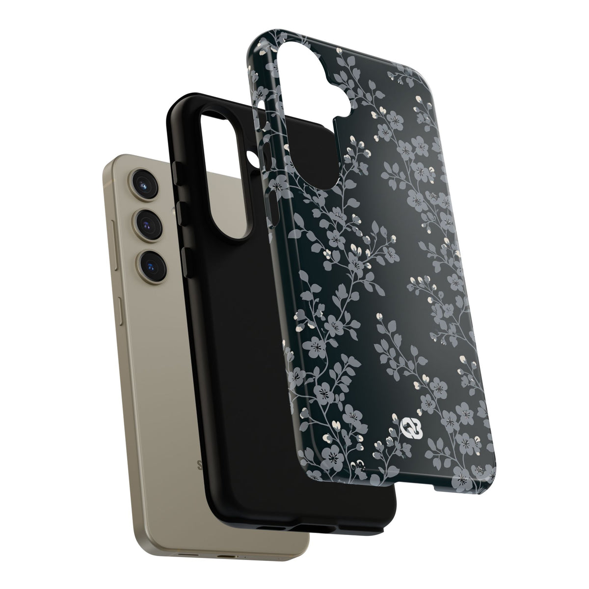 Nocturne Blossom Branch · Tough Phone Case for Samsung · Black