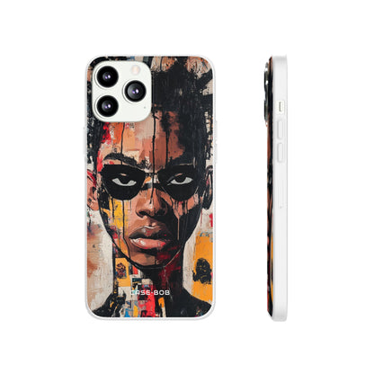 Masked Portrait Drips iPhone 13 Pro Max - Soft