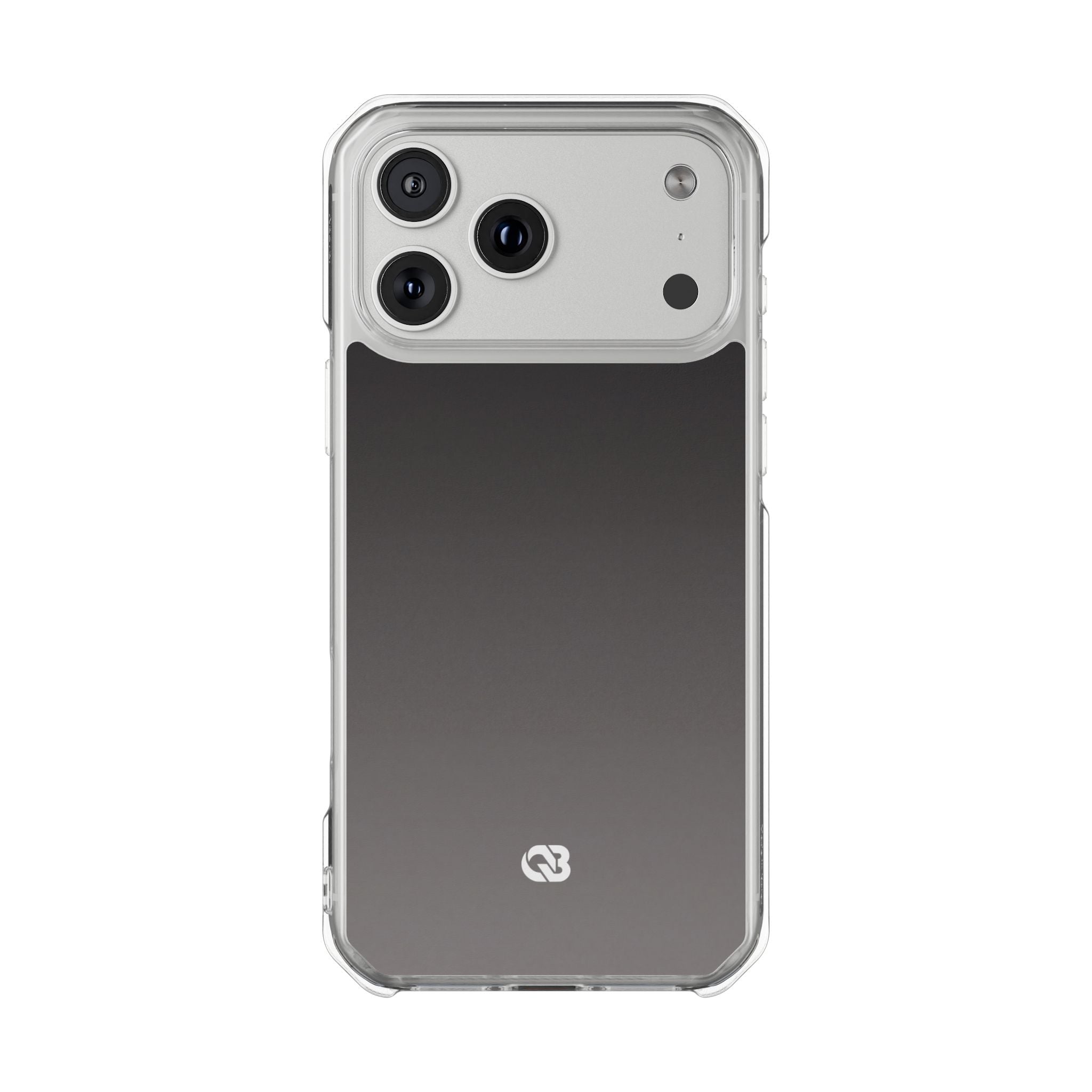 Grey Impact MagSafe Phone Case for iPhone - Obsidian Ash Fade