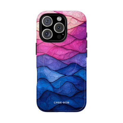 Wavy Vein Gradient iPhone 16 Pro Cover - Tough+