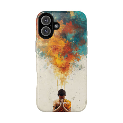 Meditative Glow iPhone 16 Plus Cover - Tough+