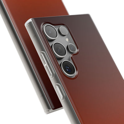 Orange Lite Phone Case for Samsung - Obsidian Ember Fade
