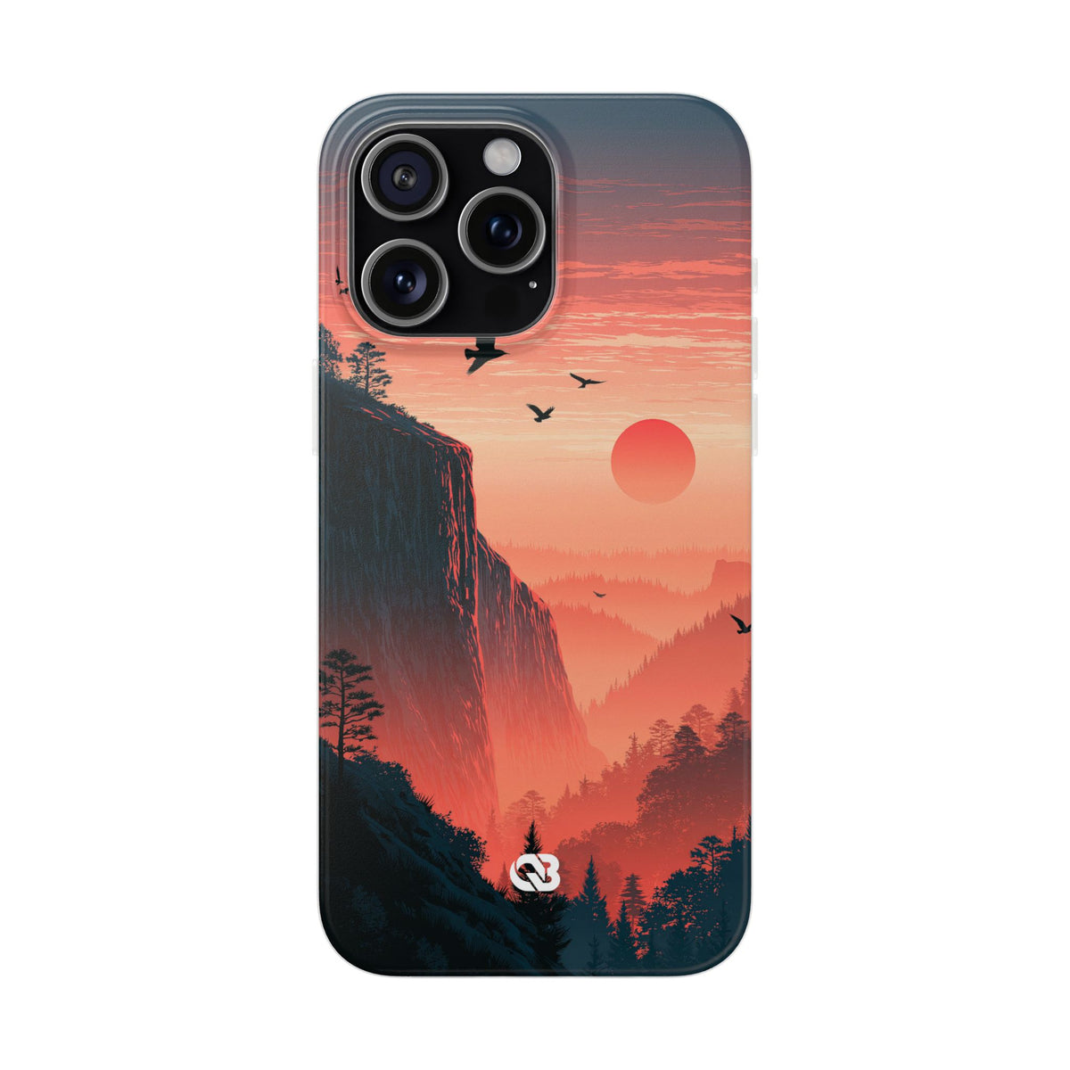 Canyon Dusk · Lite Phone Case for iPhone ·  Orange