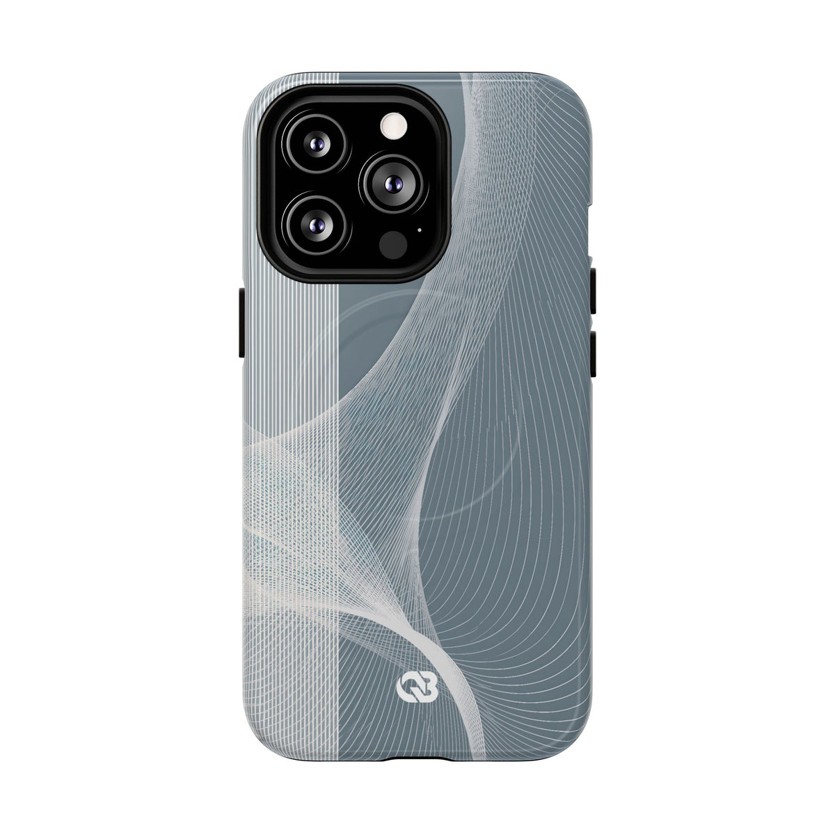 Kinetic Horizon · Tough 2.0 Magnetic Phone Case for iPhone · Grey