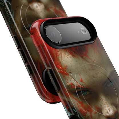 Red Spike Gaze iPhone 17 Air Case - Tough+ - CASE•BOB