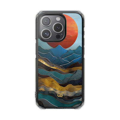 Molten Sun Peaks · Impact Phone Case for iPhone · Magsafe